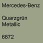 Preview: Mercedes-Benz, Quarzgrün Metallic, 6872.